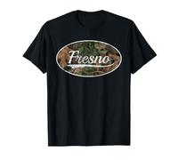 Fresno Camouflage Vintage Camo California Pride T-Shirt