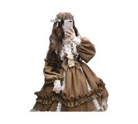 FRESQA Ensemble complet de jupe Lolita de printemps, tenue de princesse douce pour étudiante japonaise, tenue quotidienne de princesse, fête d'halloween Cosplay, Costume de spectacle animé
