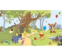 Fresque Murale Adhésive Géante Disney Winnie l'ourson et ses Amis