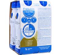 Fresubin 2 Kcal Fibre Drink Cappuccino Flacons 4x200ml