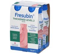 Fresubin® Thickened Level 2 Fraise des bois Fluide 4x200 ml