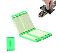 Fret Floss, Fret Floss Guitar String Cleaner, Portable Guitar Fingerboard Cleaning Tool, for Violin/Bass/Ukulele/Electric Guitars and Other Musical Instrument (2PC,Green)