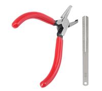 Fret Puller - 4.7 Inches Precision Guitar Repair Tool, Non Slip Steel Cutterr Flat Head Pliers | Maintenance Extraction Hand Tool For CompactMandolin Banjo Ukulele Replacement Repairs