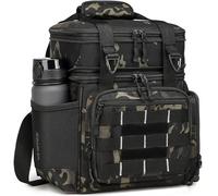 FRETHIND Sac Isotherme Repas 16L/25L - Glacière Soft Isotherme pour Pique-Nique, Plage, Camping, BBQ - Garde Manger & Boissons au Chaud ou Froid (Camo, 25L)