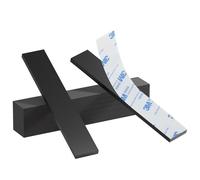 FRETONBA aimer Puissant Disque Magnétique Découpable, 8 Pièces Bande Magnétique Adhésive, Aimant Autocollant Fort Verso Adhésif 3M, Moustiquaire