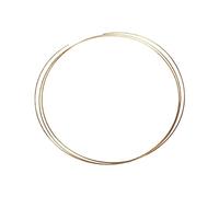 Frettes de Guitare en Laiton 1,5 Mm, 2,43 M, Dorées | Mandoline et Banjo, Usage Long Terme, Fil de 2,43 M, Accessoires Guitare
