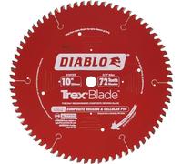 Freud D1072cd Trex Composite pour terrasse en bois à onglets et Tab