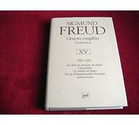 Freud : Oeuvres complètes, tome 15