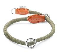 FREUDENTIER Collier anti-traction pour chien - Collier retriever - Collier pour chien - Arrêt de traction pour chiens de petite, moyenne et grande taille (vert forêt, taille M)