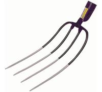Freund Victoria 215-00 Fourche à fumier 5 dents sans manche 31x24cm, avec douille, gris-noir