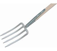 Freund Victoria 126-0548 Fourche à bêcher 4 dents, manche en T 85cm, argent (1 pièce)