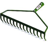 Freund Victoria 341-0561 Râteau de jardin 66154, 14 dents, 350 mm, sans manche, anthracite