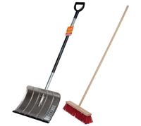 Freund-Victoria Alu-Schneeschieber Avec Flüst Il Bord Avec Balai de Rue