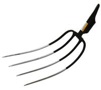 Freund Victoria Fourche à fumier 4 dents Victoria avec douille ressort sans manche, avec douille ressort, 31 x 23 cm