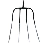 Freund Victoria Fourche à fumier 4 dents Victoria avec tige sans manche, avec tige, 31x23cm