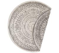 Freundin Home Collection Rosica Tapis Rond réversible pour intérieur et extérieur Ø 140 cm