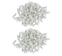 Frewurwer 200Pcs Nylon Embout Fermé Connecteurs IsoléS Wire Crimp Terminal 16-14 AWG
