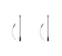 Frewurwer 2X Antenne Souple SMA Mâle sans, Transmission de Données, Gain Élevé, 10 DBi, WiFi, Antenne Fouet avec Câble Adaptateur A