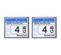 Frewurwer 2X Carte Mémoire Compact Flash Professionnelle de 4 Go pour Appareil Photo, Machine Publicitaire, Carte Informatique Industrielle