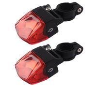 Frewurwer 2X Feu de Vélo Feu à Induction Lampe D'Avertissement de Vélo Feu à Génération de Puissance Magnétique Feu D'Avertissement Magnétique Auto-Alimenté