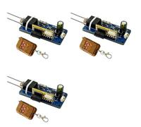 Frewurwer 3X DC3.7V 433M Télécommande ARC Allumeur Générateur Haute Tension Alimentation Alimentation Carte de Commande à Distance avec Indicateur LED