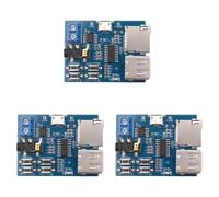 Frewurwer 3X DéCodeurs sans Perte Mp3 DéCodage Amplificateur de Puissance Lecteur MP3 Module Audio Mp3 Decoder Board Support TF Card USB