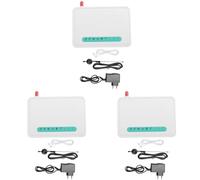 Frewurwer 3X Terminal sans Fixe Quadri-Bande GSM Carte SIM Ligne Téléphonique Appelant de Bureau Numéroteur GSM850 / 900/1800 / 1900MHZ Prise UE