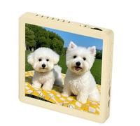Frewurwer Cadre Photo Magnétique Musical Personnalisé avec Fonction Lecture et Enregistrement, Idéal comme Cadeau pour la Saint-Valentin ou Un Anniversaire (Jaune)