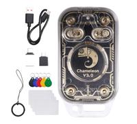Frewurwer Chameleon V3.0 Émulateur de Lecteur de Puce RFID +5XUID Porte-Clés/4XCUID Carte 125K 13.56Mhz ID IC Copieur de Tag NFC Lecteur Écrivain
