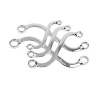 Frewurwer Clé à Molette Combinée Plum S Type Doublé Embout llen 5Pcs 140-240MM Outils de Réparation de Fixations Courbés pour Machines Plaque de Plombier