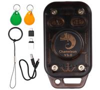 Frewurwer Émulateur de Lecteur de Puce Intelligente RFID Chameleon V3.0 125K 13.56M ID IC Carte Tag Copieur NFC Lecteur Écrivain + 1XUID/CUID Porte-Clés