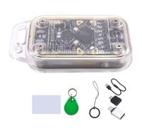 Frewurwer Émulateur de Lecteur de Puces RFID Chameleon V3.0 125K 13,56M Copieur D'Étiquettes de Cartes à Puce D'Identification + Lecteur/Graveur NFC pour Porte-Clés UID/Carte CUID