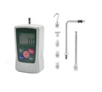 Frewurwer Grand Écran LCD Jauge de Force de Traction 50N/11LB/5Kg/180Oz Dynamomètre pour L'Enseignement des Applications Mécaniques à L'École.