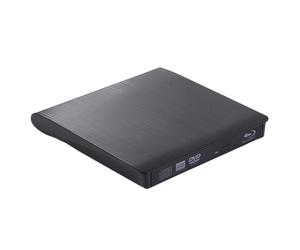 Frewurwer Graveur DVD/CD Externe Lecteur DVD pour Ordinateur Portable Double Interface Gravure Blu-Ray Brossé Lecteur Optique Externe USB 3.0