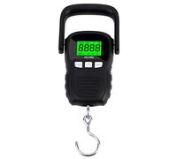 Frewurwer Mini Balance Numérique LCD 50 Kg avec Rétroéclairage, Outil de Pesée Électronique avec Mètre et Crochet Suspendu, Outil de Pesée Portable.