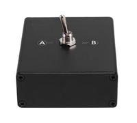 Frewurwer Mini Manuel Commutateur Audio Casque 3,5 Mm, Boîte de Répartition Audio 2 Ports 2 en 1 Sortie