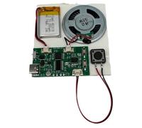 Frewurwer Module D'Enregistrement DIY Jouet Audio Vocal DIY Carte de Vœux Jouet Carte de Vœux