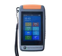Frewurwer Test de Fibre Active 7-En-1 Mini OTDR Multifonction 80KM Réflectomètre de Temporel Optique avec OLSOPM Intégré VFL Dessin D'Événements