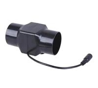 Frewurwer Ventilateur de Conduit 12V 6W Puissant Extracteur Souffleur 50mm Booster D'Air D'Évacuation Intérieur pour Atelier, Sous-Sol,