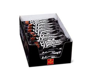 Frey Branches Classic Barres de chocolat noir - Présentoir de 50 Snacks fourrées à la crème de noisettes - Fabriqué en Suisse - Lot de 50 bâtonnets de 27g chacune, à emballage individuel - Certifié UT