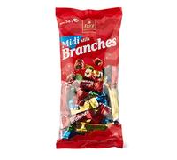 Frey Branches Classic Midi - Snacks de chocolat - Grand Paquet de 650g - Barres de chocolat au lait fourrées à la crème de noisettes. emballage individuel - Chocolat suisse - Certifié UTZ