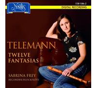 Frey,Sabrina - Telemann: Twelve Fantasias [Import]