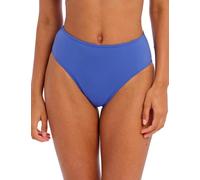 Freya Bas de bikini taille haute Jewel Cove pour femme, Bleu azur uni, Taille M