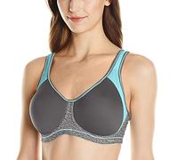 Freya Brassière de Sport à Armatures Sonic Soutien-Gorge, Opaque, Charbon, 80G Femme