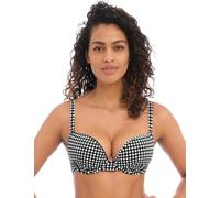 Freya Check in Underwire Molded Bikini Top Haut, Monochrome, 95D (Taille Fabricant:36D) Femme