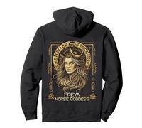 Freya - Déesse des mythes Nordiques Culture Viking Sweat à Capuche