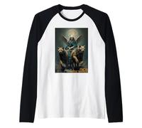 Freya - Déesse des mythes Nordiques de la Culture Viking Manche Raglan