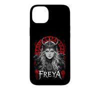 Freya - Déesse Nordique - Mythologie germanique - Runes Viking Coque pour iPhone 14 Plus