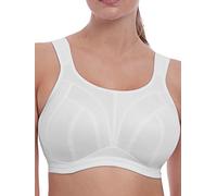 Freya Dynamic Soft Cup Converting Strap Style Wireless Sports Bra Soutien-Gorge, Opaque, Blanc, 34G Femme