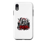 Freya Freya Corbeaux et Chats de la déesse Viking Nordique Coque pour iPhone XR